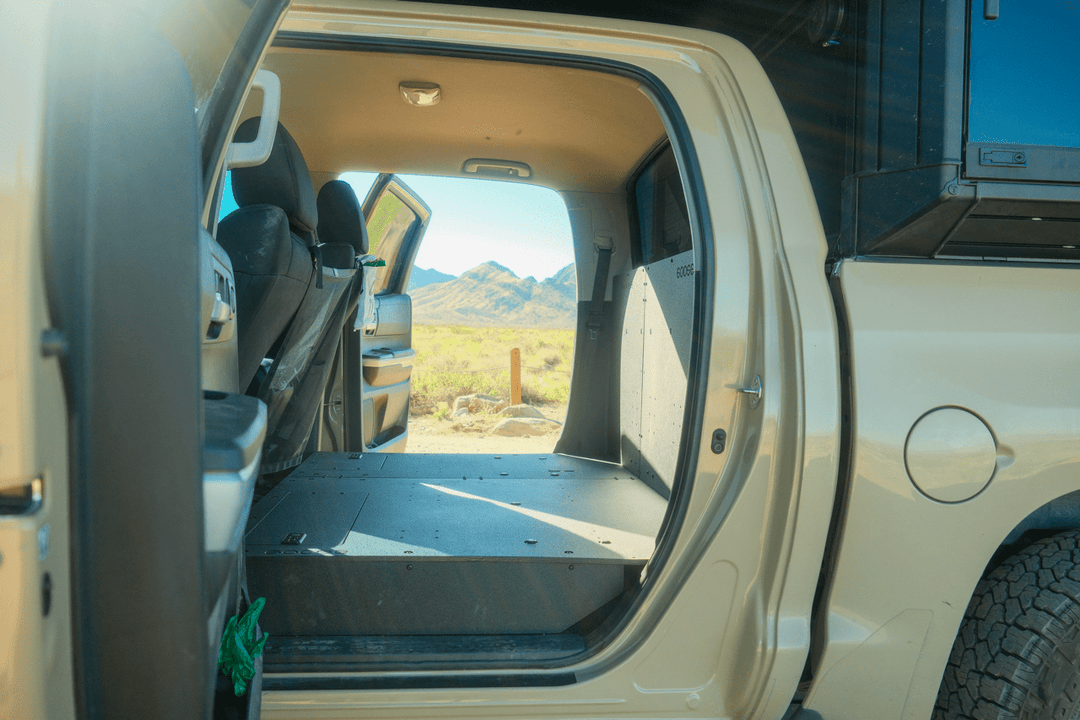 Tundra 2014-2021 CrewMax Back Seat Delete Plate System | Goose